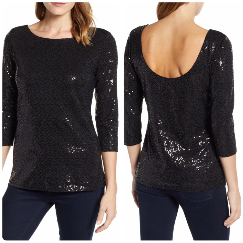 Gibson Sequin Top